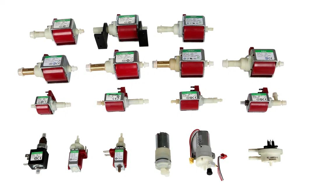 Cnkalun Kp1 53W 35W 15bar Brass Plastic 750ml/Min 240VAC Solenoid Pump