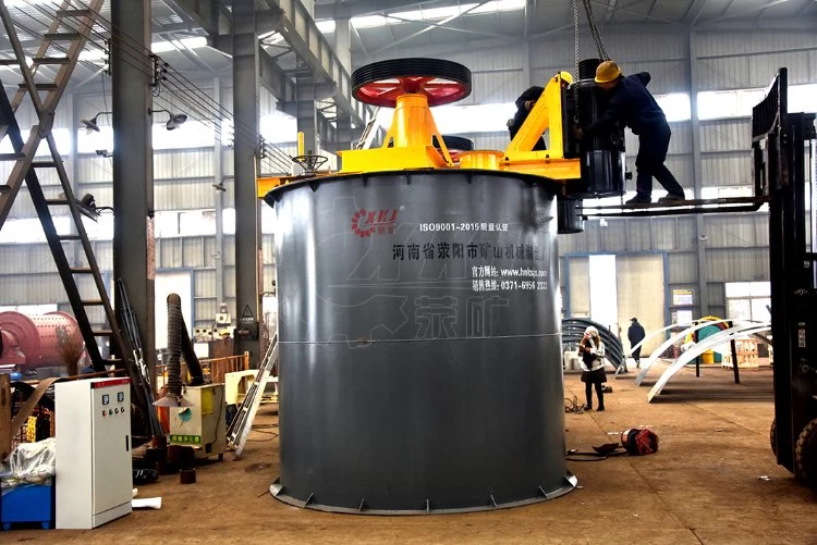 Gold Ore Processing Leaching Stirred Tank Mining Machine Agitator Flotation Mixing Drum