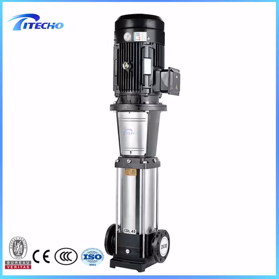 Oem 전기 고압 소방 기수 원심 수직 다단 펌프